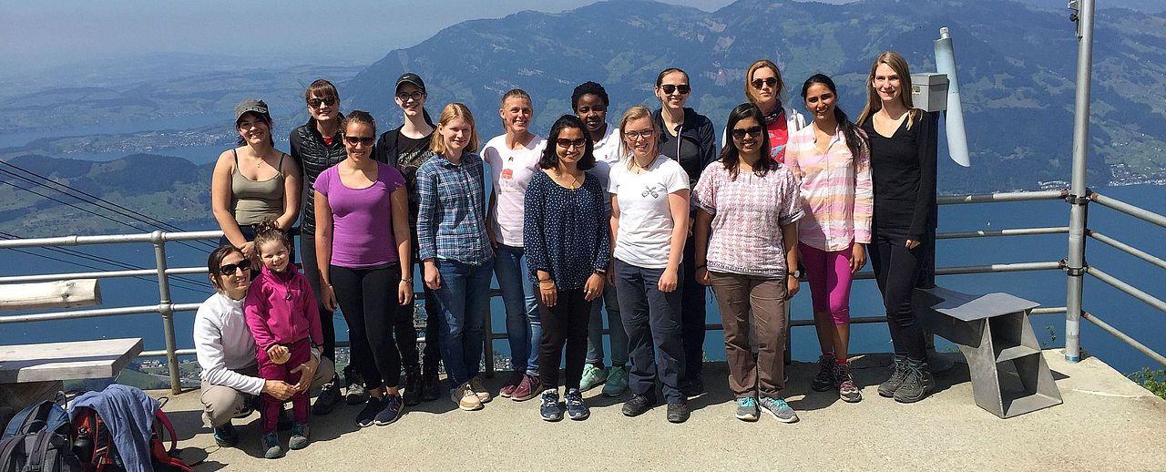 Group photo during excursion